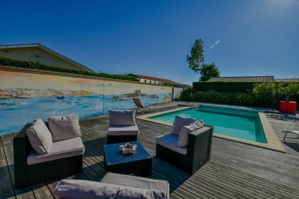 Maison 4 chambres avec piscine
