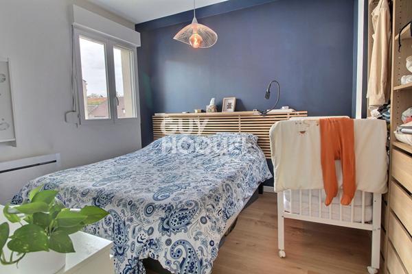 A vendre - Chilly Mazarin T2 pièces, 43.75m² avec balcon et box en sous-sol