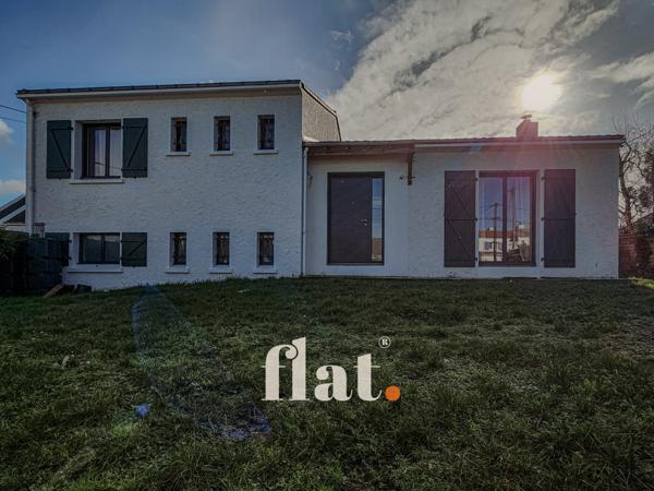 MAISON NON MITOYENNE | 161 m² | 4 CHAMBRES + BUREAU | RÉNOVÉE | DOUBLE GARAGE |