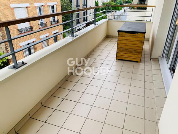 BOIS COLOMBES/ 3 P 73 M² BALCONS ET DOUBLE BOX