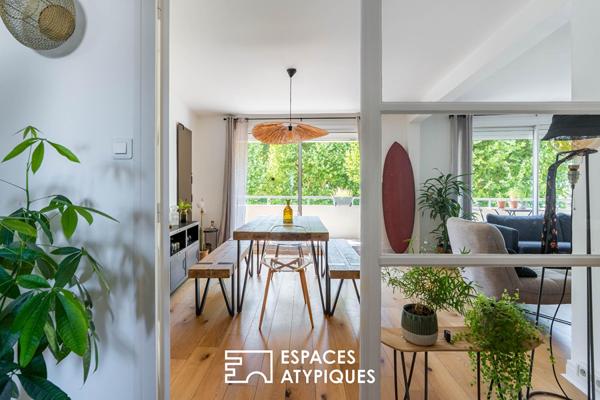 Appartement rénové : cocon nantais et esprit d’évasion