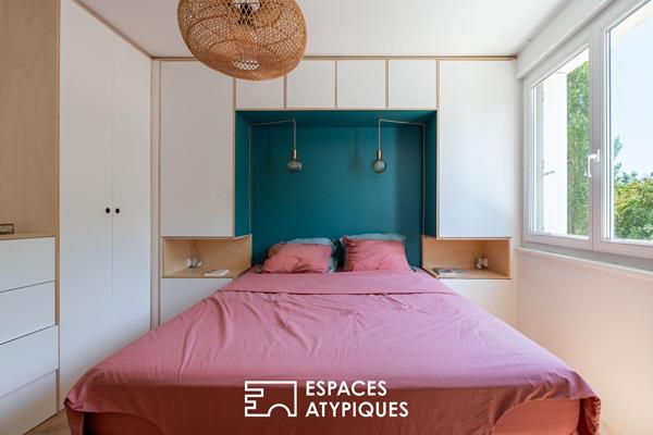 Appartement rénové : cocon nantais et esprit d’évasion