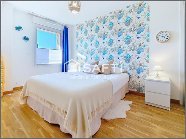 VUE MER, GRAND BALCON, PARKING, PROCHE PLAGE, GR34 ET GOLF