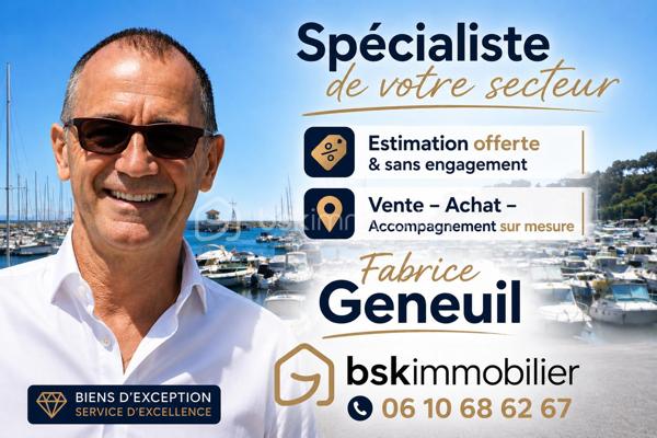 À quelques pas de la très prisée plage du Rouet, découvrez ce T3 de 89 m², situé en front de mer au sein d’une résidence de standing entièrement sécurisée.

En un coup d’œil : 89 m² habitables, 2 chambres, une pièce de vie de près de 45 m², une terrasse de près de 70 m², un grand cellier privatif d’environ 8 m², une cave et 2 places de stationnement privatives.

Une pièce de vie ouverte sur la Méditerranée

Véritable cœur de l’appartement, le vaste salon-séjour avec cuisine contemporaine entièrement équipée offre près de 45 m² et s’ouvre directement sur la grande terrasse.

Depuis la pièce de vie comme depuis la terrasse, vous profitez d’une agréable vue sur la Méditerranée et d’une absence totale de vis-à-vis.

Avec ses près de 70 m², la terrasse constitue un véritable prolongement de l’espace intérieur : un lieu privilégié pour recevoir, partager des repas ou simplement profiter du climat méditerranéen face à la mer.

L’intimité se prolonge dans l’espace nuit avec deux belles chambres, elles aussi sans vis-à-vis. L’appartement dispose également d’une entrée, d’un dressing/buanderie, d’une salle d’eau et d’un WC indépendant.

Confort et prestations

L’appartement bénéficie de prestations de qualité : climatisation réversible, porte d’entrée blindée, grilles de sécurité sur les ouvertures des chambres et résidence entièrement sécurisée.

Un grand cellier privatif d’environ 8 m², particulièrement appréciable pour le rangement, une cave ainsi que deux places de stationnement privatives complètent le bien.

La résidence a par ailleurs bénéficié d’un ravalement complet de façade en 2025, un investissement important déjà réalisé.

Un emplacement privilégié

En front de mer et à quelques mètres seulement de la plage du Rouet, cet appartement réunit de beaux volumes, une vaste terrasse, une agréable vue mer et surtout une intimité particulièrement rare sur le littoral.

Un bien idéal pour celles et ceux qui recherchent un véritable lieu de vie à Carry-le-Rouet, où intérieur et extérieur se prolongent naturellement vers la Méditerranée.

À découvrir rapidement,

Fabrice Geneuil – BSK Immobilier
Votre projet immobilier est ma priorité.