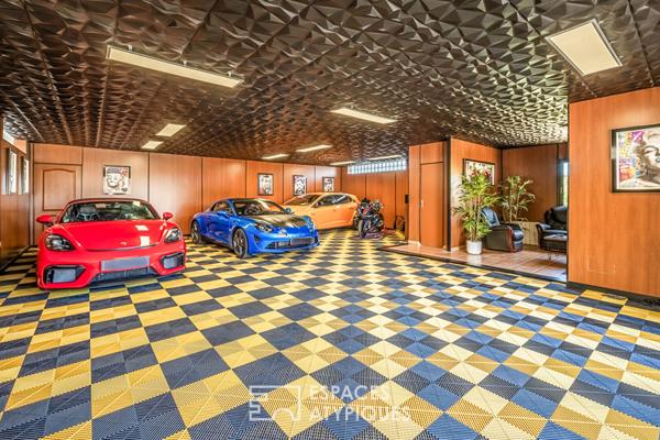 Contemporaine d’exception avec dépendances dans un écrin de verdure- Idéal activité libérale ou projet location saisonnière