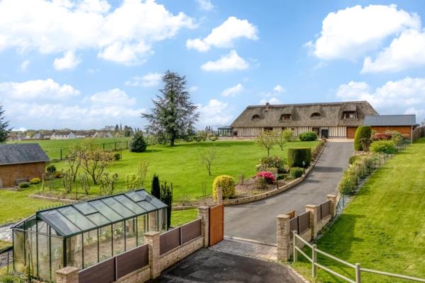 🌿 Chaumière de caractère – 200 m² – Environnement privilégié à proximité de Saint-Romain-de-Colbosc