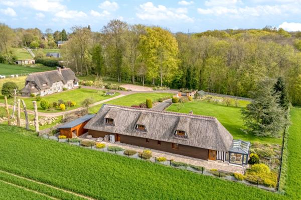 🌿 Chaumière de caractère – 200 m² – Environnement privilégié à proximité de Saint-Romain-de-Colbosc