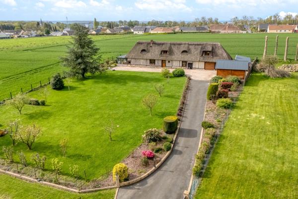 🌿 Chaumière de caractère – 200 m² – Environnement privilégié à proximité de Saint-Romain-de-Colbosc
