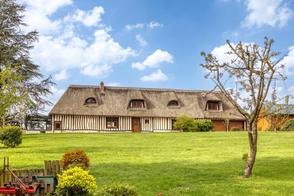 🌿 Chaumière de caractère – 200 m² – Environnement privilégié à proximité de Saint-Romain-de-Colbosc