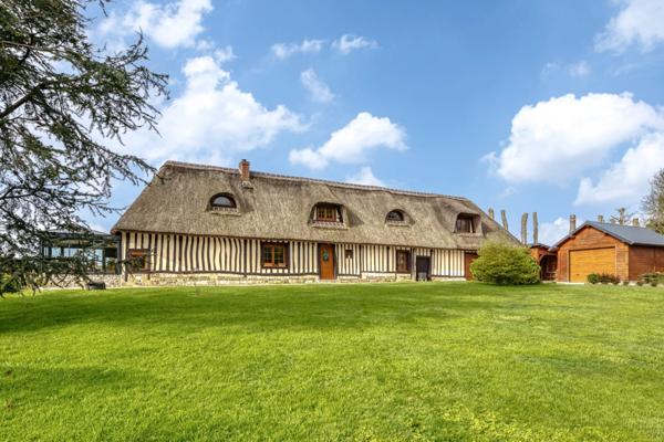 🌿 Chaumière de caractère – 200 m² – Environnement privilégié à proximité de Saint-Romain-de-Colbosc