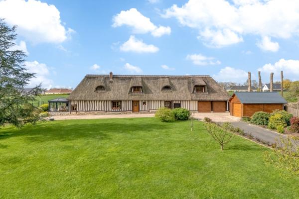 🌿 Chaumière de caractère – 200 m² – Environnement privilégié à proximité de Saint-Romain-de-Colbosc