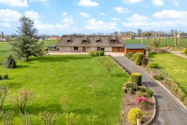 🌿 Chaumière de caractère – 200 m² – Environnement privilégié à proximité de Saint-Romain-de-Colbosc