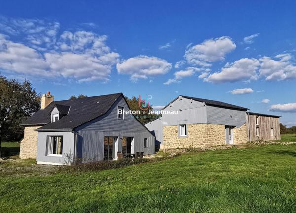 Maison avec annexe sur 2.5ha à Jublains