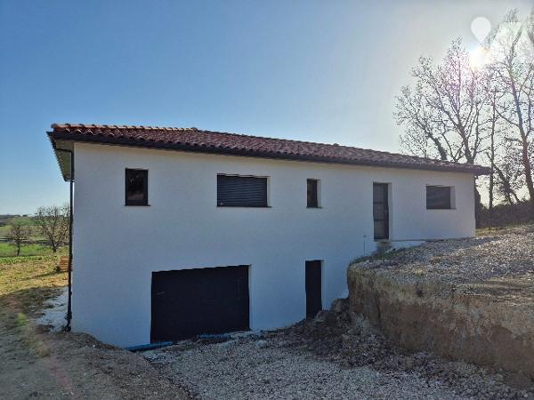 NIZAS (32130) Villa de 125m², sur une parcelle de 1155m².