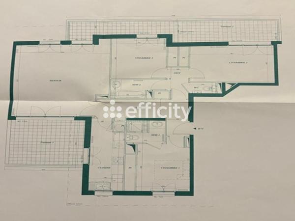 Appartement 4 pièces - 101 m² Bien prestige
