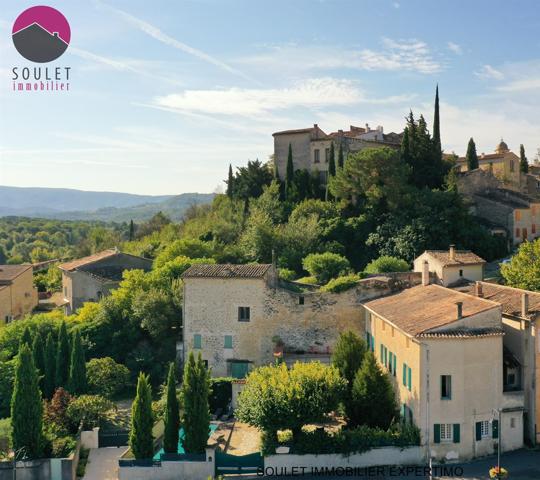 Mormoiron (84570) Grand gîte avec Piscine face au Mont Ventoux