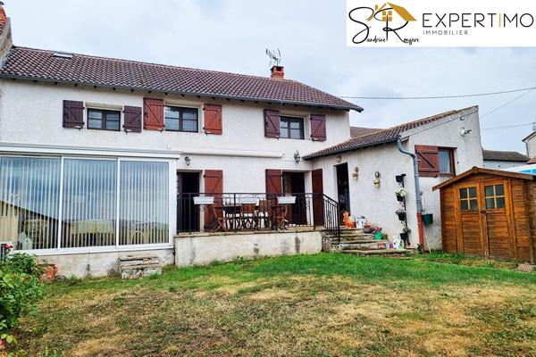 Saint-Quintin-sur-Sioule (63440) Maison de 103 m² sur 2744m² de terrain attenant