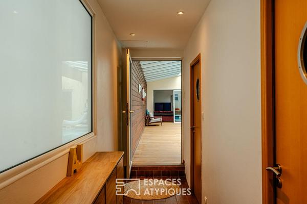 Loft avec piscine intérieure à 5mn du centre ville de Cherbourg