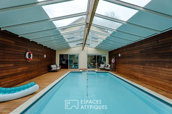 Loft avec piscine intérieure à 5mn du centre ville de Cherbourg