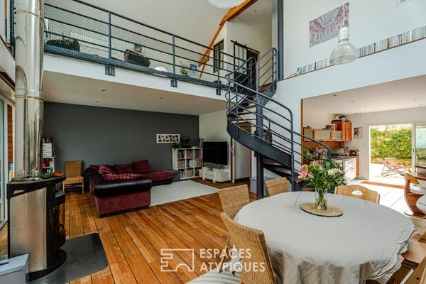 Loft avec piscine intérieure à 5mn du centre ville de Cherbourg