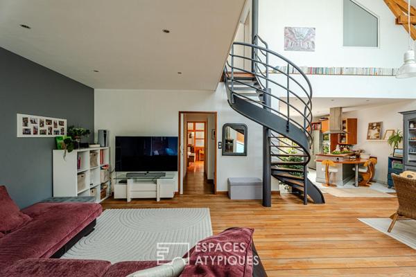 Loft avec piscine intérieure à 5mn du centre ville de Cherbourg