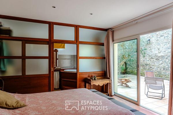 Loft avec piscine intérieure à 5mn du centre ville de Cherbourg