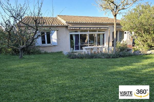 Maison 4 chambres, sans vis-à-vis, piscine et garage