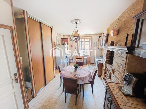 maison 3 chambres garages et jardin