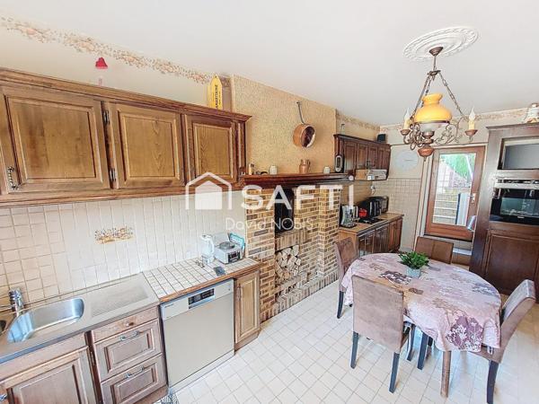 maison 3 chambres garages et jardin