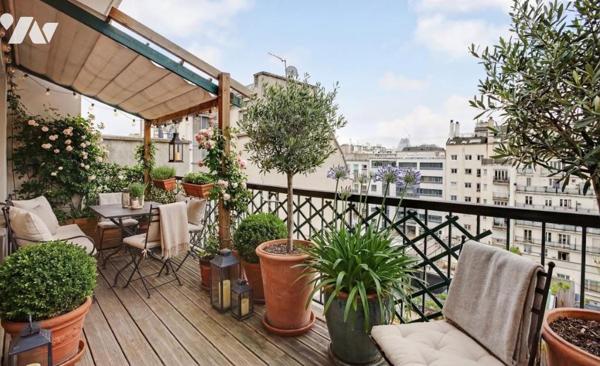 Appartement 4 pièces vue Tour Eiffel