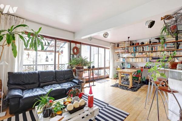 Appartement 4 pièces vue Tour Eiffel