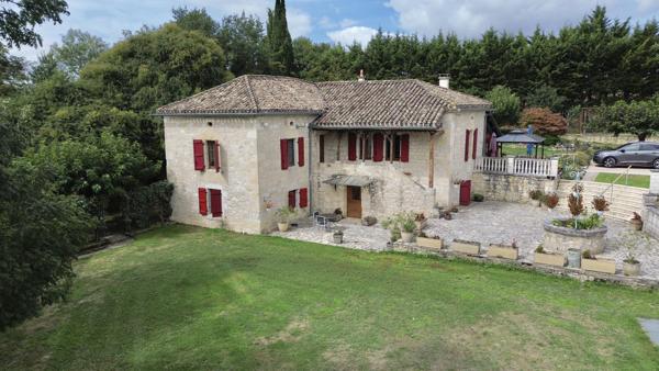 Bourg-de-Visa (82190) TARN ET GARONNE. BOURG DE VISA Superbe Maison Quercynoise en Pierre avec Maison d’Amis, Appartement, Piscine