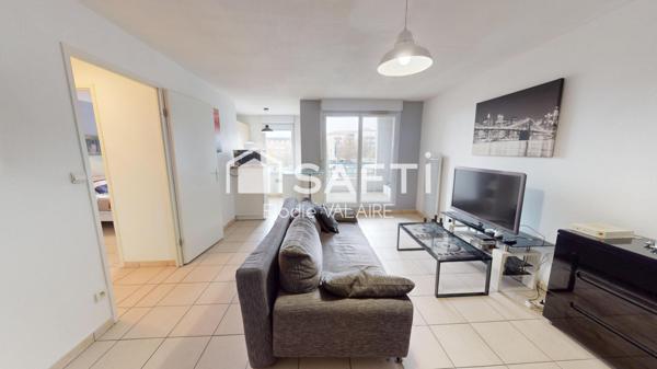Appartement T2 48m² avec balcon