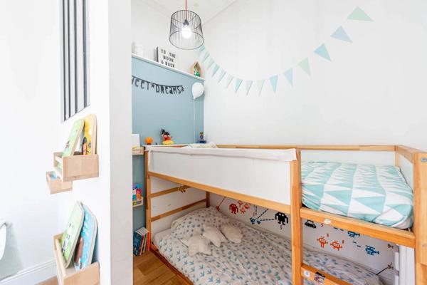 Annecy centre-ville T3 de charme rénové avec balcon.