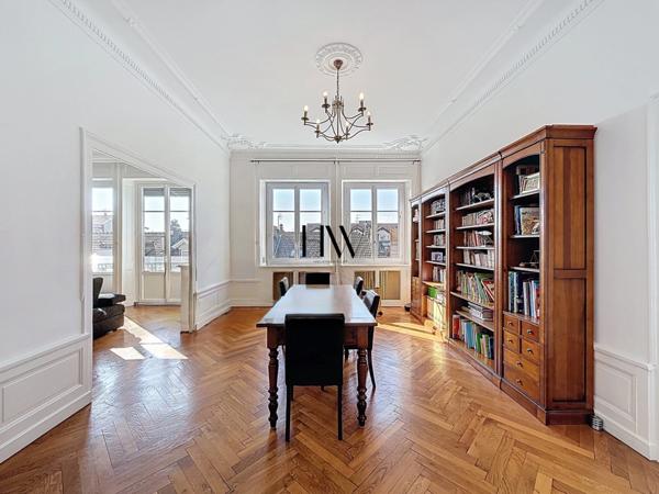 Appartement haussmannien de 183 m² – Centre-ville d’Annemasse – Idéal frontalier Genève