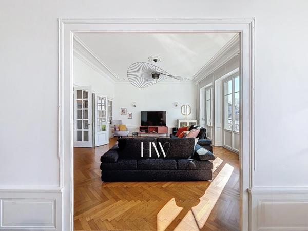 Appartement haussmannien de 183 m² – Centre-ville d’Annemasse – Idéal frontalier Genève