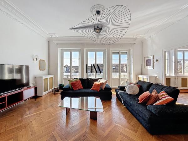 Appartement haussmannien de 183 m² – Centre-ville d’Annemasse – Idéal frontalier Genève