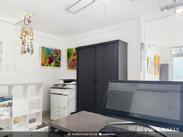 Appartement avec jardin (débarras), 400 mètres plage