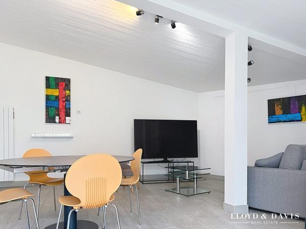 Appartement avec jardin (débarras), 400 mètres plage
