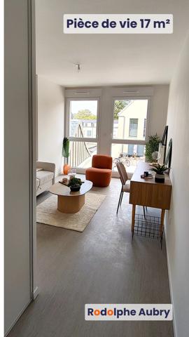 Studio neuf de 21,93m² - Résidence Reverso à Louviers - Disponible de suite