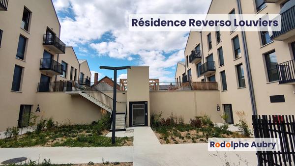 Studio neuf de 21,93m² - Résidence Reverso à Louviers - Disponible de suite