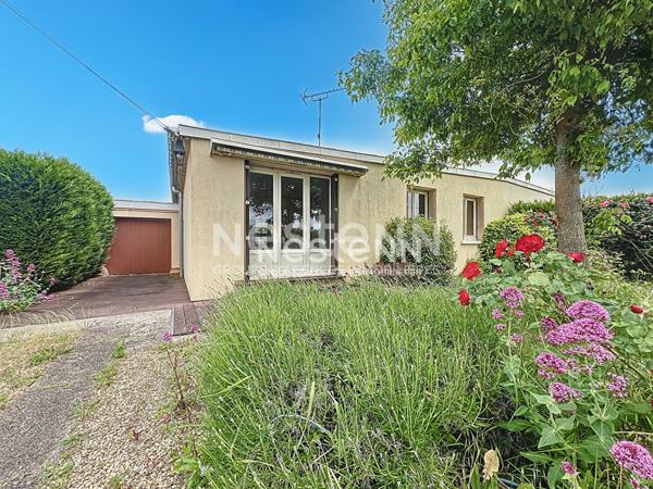 Maison de plain pieds 3 chambres, 5 minutes de la gare de Dreux, école et commerces à pieds, axe N12