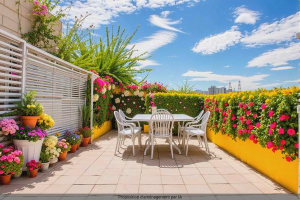 Studio avec terrasse – Comme une petite maison au cœur de Carnoux