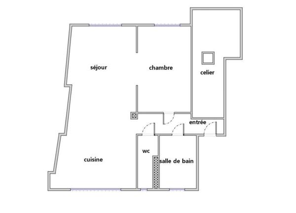 Appartement à vendre 2 pièces 53,39 m² Châtenay-Malabry
