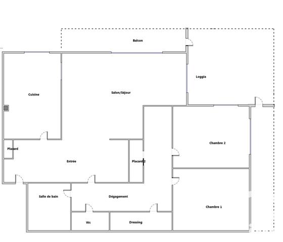 Appartement à vendre 3 pièces 75 m² La Celle-Saint-Cloud