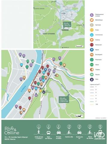 Appartement à vendre 3 pièces 60 m² Vienne