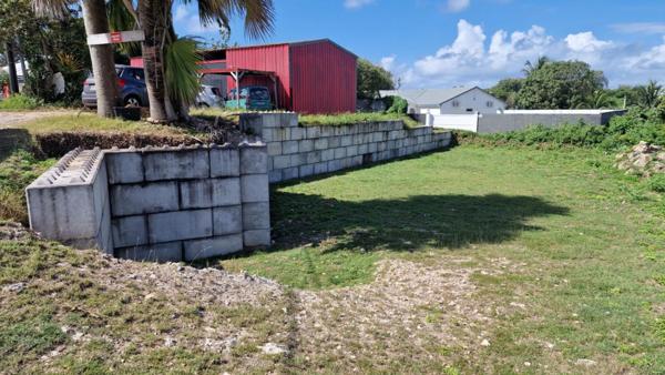 Beau terrain plat pliane Gosier  97190 Guadeloupe