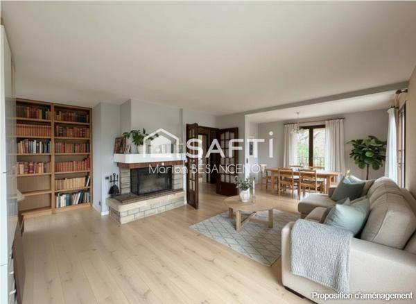 Grande maison familiale T6 sur parcelle 1650m²