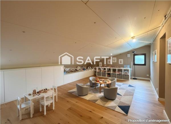 Grande maison familiale T6 sur parcelle 1650m²