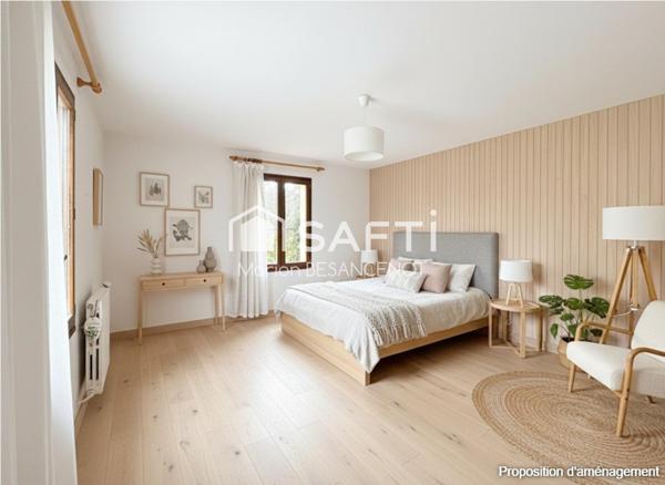 Grande maison familiale T6 sur parcelle 1650m²